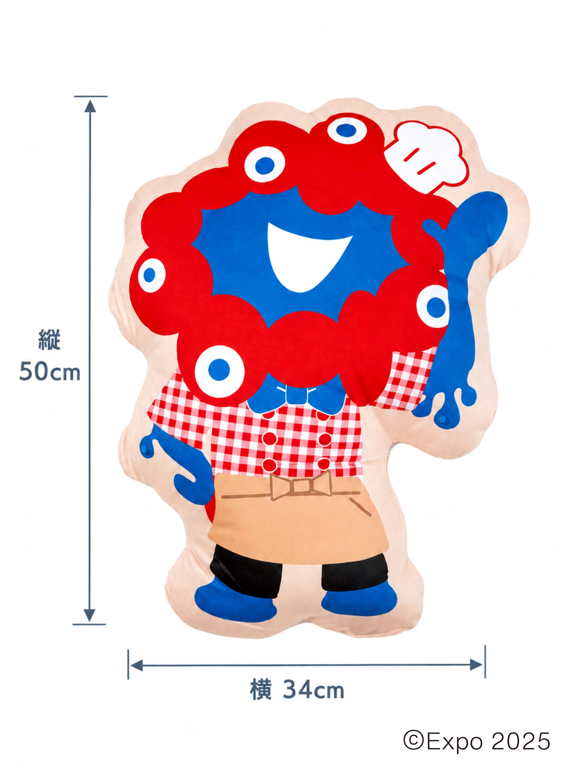ミャクミャク クッション 表面